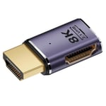 HDMI Hane - HDMI 2.1 Hona 8K 60Hz UHD Adapter Blå