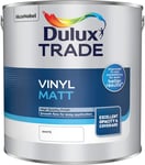 Dulux Trade Vinyl Matt White 2.5L