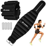 flintronic Poids de Poignet Réglables, 2 PCS Ensemble de Poids Cheville, Fitness Bracelet de Poids Portable pour Femmes et Hommes, pour Jogging, Marche, Yoga, Danse, Pilates, l'aérobic - 0,5 kg Chacun