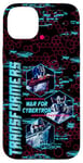 Coque pour iPhone 14 Plus Transformers War For Cybertron Hexagon Glitch Portraits