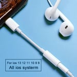 Adaptateur De Téléphone Pour Sauna Ios,Répartiteur Audio Pour Éclairage,Câble De Prise Pour Écouteurs,Iphone 13,12,11,10,9,8 Plus,M-X,3,5mm - Type White