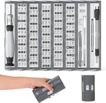 126 en 1 Kit Tournevis de Précision,Tournevis Precision Kit Tools, Jeu de Torx Tournevis Kit, de Informatique, Iphone, Lunettes,Appareils Photo, Montres, Laptop, Etc.