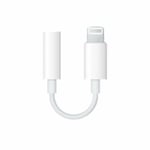 Lyd-jack til Lightning kabel Apple MMX62ZM/A Hvid