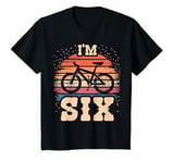 Youth Bicycle 6 Year Old Bike Birthday Boy Girl 6th Cycling T-Shirt