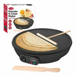 12"  NON STICK LARGE CREPE MAKER MACHINE ELECTRIC PANCAKE MAKER  1000W