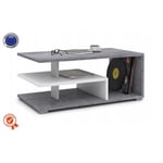 Table Basse Ristoff Beton 90 Cm Avec Etageres