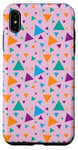 iPhone XS Max Colorful Triangle Pattern Case