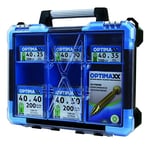 Optimaxx C288-742 Lot de 1200 vis à bois assorties M4 et M5 et coffret de rangement Midi