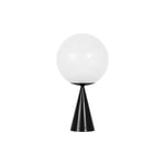 Tom Dixon Globe Fat bordslampa opal/svart