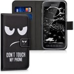 Synthetic Leather Wallet Case for Samsung Galaxy Xcover 4 4S