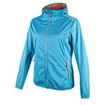 CMP – F. LLI Campagnolo Veste Softshell pour Femme 48 Turquoise - Acquario Mel