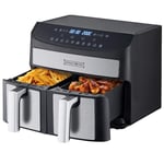 Royalty Line RL-AF5409: Dual Basket Air Fryer - 2000W