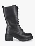 Josef Seibel Teresa Lace-Up Leather  Boots, Black