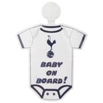 Tottenham Hotspur FC Officiell Fotbollströja Baby On Board Bilfönsterdekal White/Navy One Size