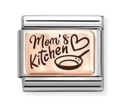 Nomination Composable Classic Rose gold plates Mom's Kitchen 430111/26