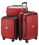 HAUPTSTADTKOFFER - X-Berg - Set de 3 Valises Bagages rigides de ABS (S, M, L) 258 L, Rouge