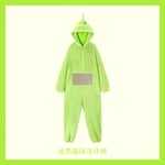 Kids Adult Teletubbies Costumes Soft Long Sleeves Piece Pajamas Costume Lala Hom