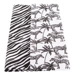 Set of 2 Madagascar Zebra Tea Towels