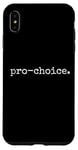 iPhone XS Max Pro Choice Feminist Equal Women's Rights My Body My Choice Case