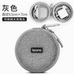 étui pour écouteurs,9.5mm x 7mm,sacoche de rangement pour Audio echo dot,étui de voyage rigide pour haut-parleur Bluetooth - Type grey