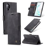 CaseMe vintage Samsung Galaxy Note 10 Plus fodral - Svart Svart