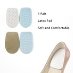 1pair Falt Foot High Heel Insoles Shoes Pads Arch Support Insert White S