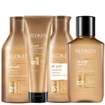 Redken All Soft Quartet Set Shampoo 300 ml + Conditioner Mask 250 Oil 110 - 960