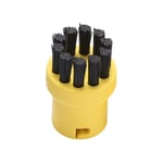 Fei Yu - Lot de 4 brosses rondes de rechange pour nettoyeur vapeur Karcher SC1 SC2 SC3 SC4 SC5 SC7 (jaune)