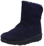 Fitflop Women's Mukluk Shorty Iii Boot Snow, Midnight Navy, 4 UK