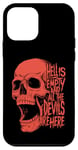 iPhone 12 mini Hell is Empty And All The Devils Are Here Shakespeare Skull Case