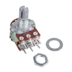 1 pcs silver metal B50K 50K ohm 6-pin dual trim potentiometer 3.8*2.8*1.7cm W3S2