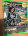 FIGURINE NEUF SOUS BLISTER PLAYMOBIL AGENT C TOP AGENT