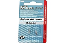 Mag-Lite Lot de 2 Ampoules Xenon pour Mini AA / AAAl