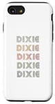 iPhone SE (2020) / 7 / 8 Love Heart Dixie Tee Grunge/Vintage Style Black Dixie Case