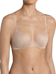 Sloggi Wow Padded Plunge Bra 10132232 Nude Size 30D SALE