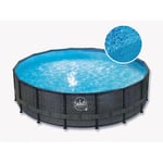 Swing Pools Ovanmarkpool Elite Wicker Rampool Ø4,27 m Frame 4,27 x 1,07 3EXB0195