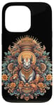 Coque pour iPhone 13 Pro Vache indienne Sacred Nandi