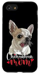 Coque pour iPhone SE (2020) / 7 / 8 Chihuahua Maman Chien Maman Chihuahua Femme Chiwawa Fille