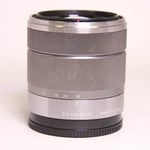 Sony Used E 18-55mm f/3.5-5.6 OSS Silver