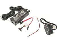 Premiumcord Premiumcord Usb 2.0 - Ide + Sata-Adapter Med Kabel Og Ekstra Strømforsyning - 296010320999