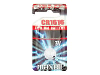 Maxell Cr 1616 - Batteri Cr1616 - Li - 55 Mah