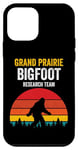 Coque pour iPhone 12 mini Équipe de recherche Bigfoot de Grand Prairie, Big Foot
