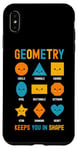 iPhone XS Max Geometry Keeps You In Shape Funny School Jokes For Kids Case