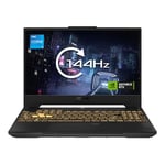 ASUS TUF F15 FX507ZCA 15.6" Full HD 144Hz Gaming Laptop (Intel i5-12500H, NVIDIA GeForce RTX 3050, 16GB RAM, 512GB PCIe SSD, Windows 11 Home)