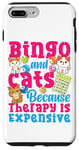 iPhone 7 Plus/8 Plus Bingo Player Cat Bingo And Cats Because Therapy Is Expensive Case