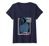 Womens Squid Game Front Man Begin The Next Game V-Neck T-Shirt