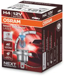 Lampa, H4 NIGHT BREAKER LASER next generation, 1-pack Osram - VW - Toyota - Renault - Ford - Volvo - Skoda - Opel - Audi