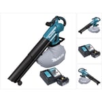 Makita DUB 187 RF Souffleur et aspirateur de feuilles sans fil 18 V Brushless + 1x batterie 3,0 Ah + chargeur