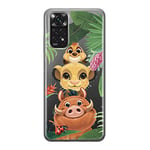 ERT Group Coque de téléphone Portable pour Xiaomi REDMI Note 11S 4G / REDMI Note 11 4G Original et sous Licence Officielle Disney Motif Simba & Friends 003, partiel imprimé