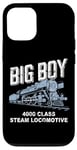 Coque pour iPhone 12/12 Pro Big Boy 4000 Locomotive à vapeur Locomotive Train Lover Lover